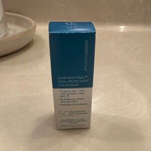 Colorescience Sunforgettable Total Protection Color Balm SPF 50 — Blue/White